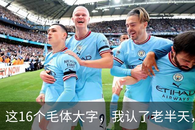 这16个毛体大字，我认了老半天，有5个愣是没敢念！全认出来的算你狠！小字草书跟大字草书，笔法能一样吗？